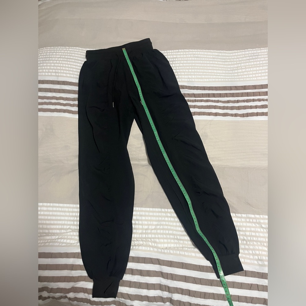 Women's Black Jogger Pants - Picture 8 of 11